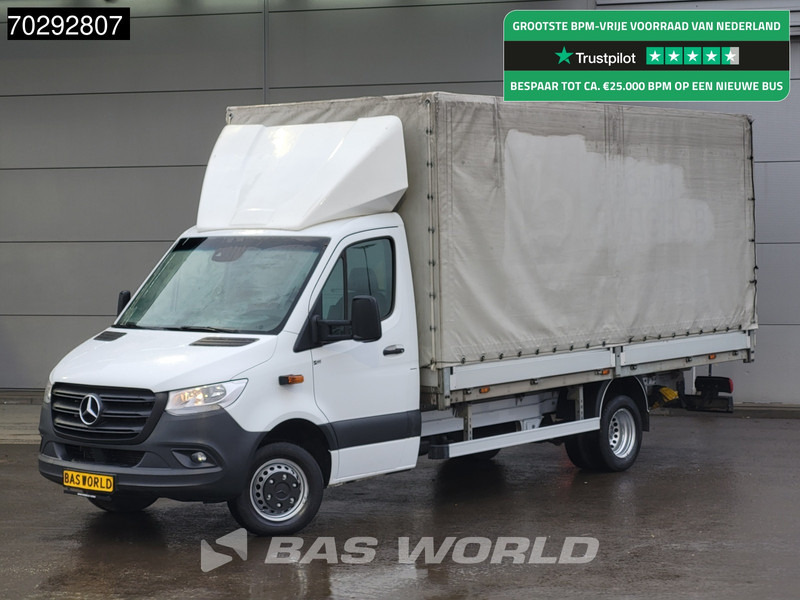 Mercedes-Benz Sprinter 519 CDI 3.0L V6 Automaat 484cm Dubbellucht Huif Bakwagen 190PK Airco Cruise Euro6 Meubelbak Koffer Airco Cruise control - Planen Transporter: das Bild 1 Mercedes-Benz Sprinter 519 CDI 3.0L V6 Automaat 484cm Dubbellucht Huif Bakwagen 190PK Airco Cruise Euro6 Meubelbak Koffer Airco Cruise control - Planen Transporter: das Bild 1