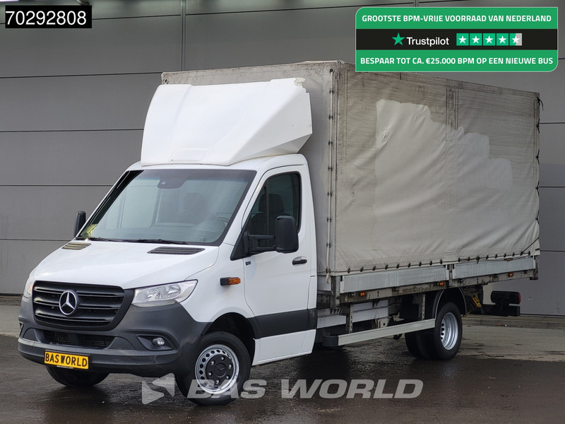 Mercedes-Benz Sprinter 519 CDI 3.0L V6 Automaat 484cm Dubbellucht Huif Bakwagen 190PK Airco Cruise Euro6 Meubelbak Koffer Airco Cruise control - Planen Transporter: das Bild 1 Mercedes-Benz Sprinter 519 CDI 3.0L V6 Automaat 484cm Dubbellucht Huif Bakwagen 190PK Airco Cruise Euro6 Meubelbak Koffer Airco Cruise control - Planen Transporter: das Bild 1