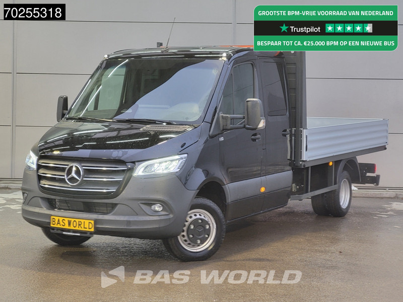 Mercedes-Benz Sprinter 519 CDI Automaat Open Laadbak Dubbel Cabine 3.5t trekhaak LED Navi Camera ACC Pickup Pritsche Airco Dubbel cabine Trekhaak Cruis - Pritsche Transporter: das Bild 1 Mercedes-Benz Sprinter 519 CDI Automaat Open Laadbak Dubbel Cabine 3.5t trekhaak LED Navi Camera ACC Pickup Pritsche Airco Dubbel cabine Trekhaak Cruis - Pritsche Transporter: das Bild 1