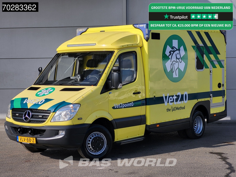 Mercedes-Benz Sprinter 519 CDI MARGE! 3.0L V6 Automaat 190PK Ambulance Trekhaak Airco Cruise APK 02-2026 Euro6 Rettungswagen Krankenwagen 13m3 Airco Tr - Krankenwagen: das Bild 1 Mercedes-Benz Sprinter 519 CDI MARGE! 3.0L V6 Automaat 190PK Ambulance Trekhaak Airco Cruise APK 02-2026 Euro6 Rettungswagen Krankenwagen 13m3 Airco Tr - Krankenwagen: das Bild 1