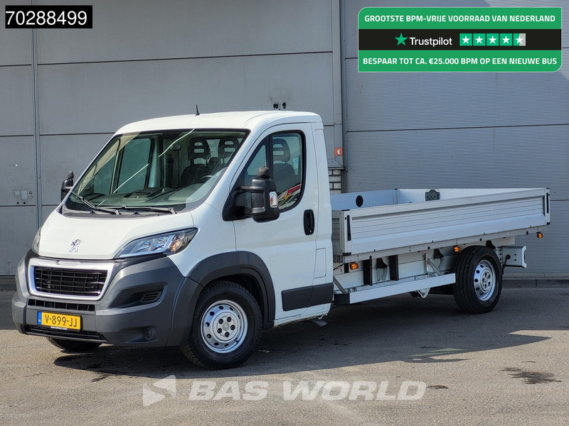Peugeot Boxer 165PK Open Laadbak Luchtvering Trekhaak Navi Airco Euro6 Pritsche Pickup Open Box Airco Trekhaak - Pritsche Transporter: das Bild 1 Peugeot Boxer 165PK Open Laadbak Luchtvering Trekhaak Navi Airco Euro6 Pritsche Pickup Open Box Airco Trekhaak - Pritsche Transporter: das Bild 1