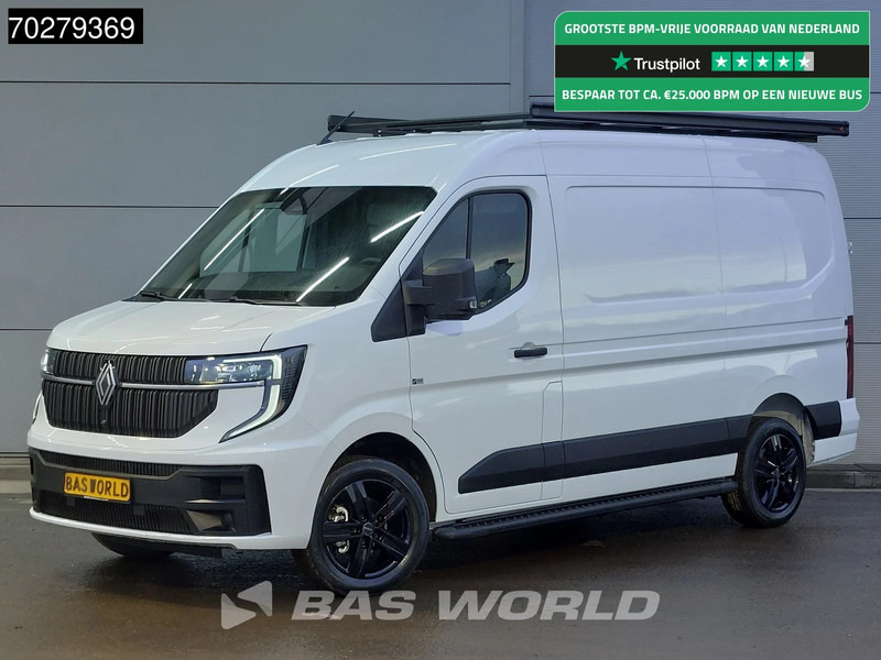 Renault Master 130pk 2025model L2H2 Special Edition LED Imperiaal 17 inch Velgen Airco Cruise Camera Carplay Parkeersensoren L2 10m3 Airco Cruise con - Kastenwagen: das Bild 1 Renault Master 130pk 2025model L2H2 Special Edition LED Imperiaal 17 inch Velgen Airco Cruise Camera Carplay Parkeersensoren L2 10m3 Airco Cruise con - Kastenwagen: das Bild 1