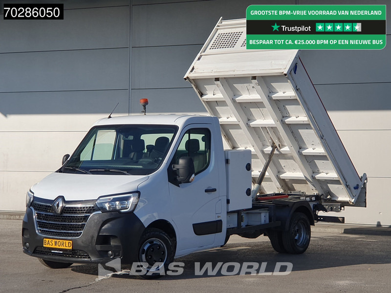 Renault Master 145PK Kipper met Kist Dubbellucht 3,5t Trekhaak Navi Airco Cruise LED Euro6 Tipper Benne Kieper 2m3 Airco Trekhaak Cruise control - Kipper Transporter: das Bild 1 Renault Master 145PK Kipper met Kist Dubbellucht 3,5t Trekhaak Navi Airco Cruise LED Euro6 Tipper Benne Kieper 2m3 Airco Trekhaak Cruise control - Kipper Transporter: das Bild 1