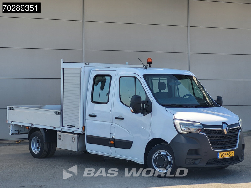 Renault Master 145PK Open Laadbak Dubbellucht 3,5t Trekhaak DC Dubbel Cabine Airco Cruise Euro6 Pritsche Pickup Open Box Airco Trekhaak Cruise contro - Pritsche Transporter: das Bild 3 Renault Master 145PK Open Laadbak Dubbellucht 3,5t Trekhaak DC Dubbel Cabine Airco Cruise Euro6 Pritsche Pickup Open Box Airco Trekhaak Cruise contro - Pritsche Transporter: das Bild 3