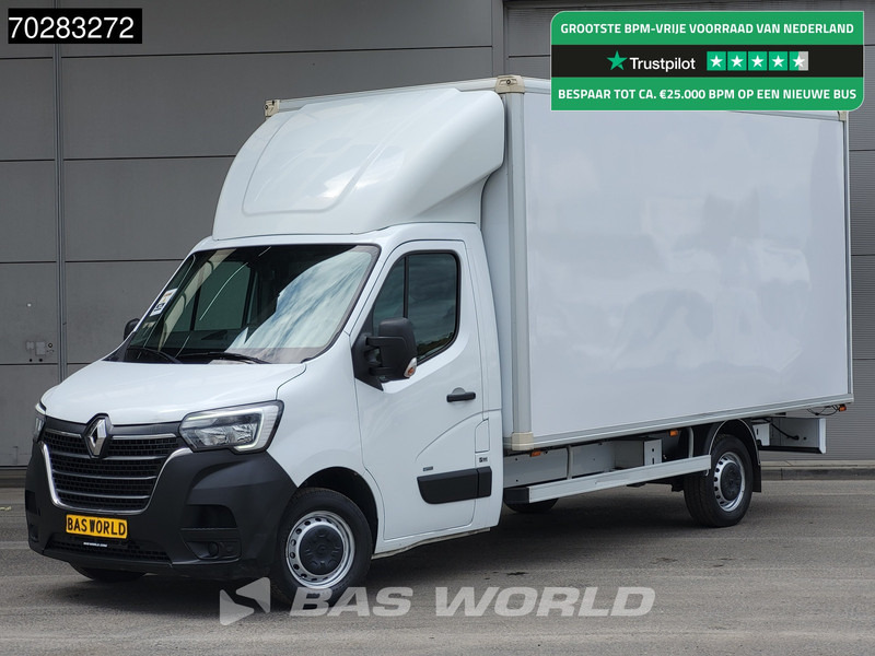 Renault Master Z.E. 77PK Elektrisch 33kWh WLTP 120km Bakwagen LED Navi Airco Euro6 Meubelbak Koffer 21m3 Airco - Koffer Transporter, Elektro-Transporter: das Bild 1 Renault Master Z.E. 77PK Elektrisch 33kWh WLTP 120km Bakwagen LED Navi Airco Euro6 Meubelbak Koffer 21m3 Airco - Koffer Transporter, Elektro-Transporter: das Bild 1