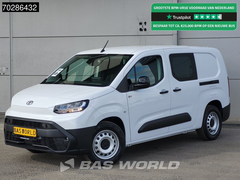 Toyota ProAce City 136pk Elektrisch 50kWh Long 2x Schuifdeur WLTP 275km LED Airco CarPlay Camera Parkeersensoren 3m3 Airco Cruise control - Kleintransporter, Elektro-Transporter: das Bild 1 Toyota ProAce City 136pk Elektrisch 50kWh Long 2x Schuifdeur WLTP 275km LED Airco CarPlay Camera Parkeersensoren 3m3 Airco Cruise control - Kleintransporter, Elektro-Transporter: das Bild 1