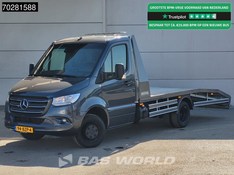 Mercedes-Benz Sprinter 519 3.0L V6 Autotransporter Oprijwagen Lier Trekhaak Navi Airco Cruise MBUX Euro6 Cartransporter Airco Trekhaak Cruise control - Transporter: das Bild 1 Mercedes-Benz Sprinter 519 3.0L V6 Autotransporter Oprijwagen Lier Trekhaak Navi Airco Cruise MBUX Euro6 Cartransporter Airco Trekhaak Cruise control - Transporter: das Bild 1