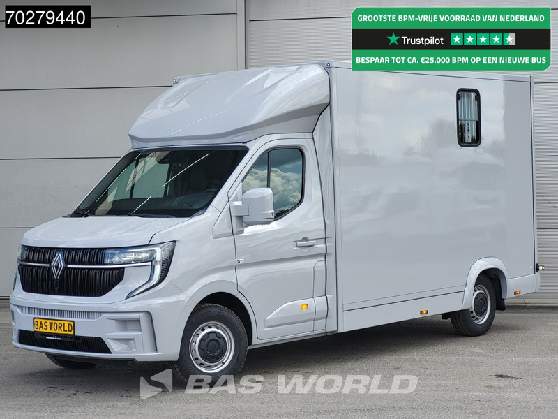 Renault Master 130pk 2025 model Paardenwagen Hengstenuitvoering / Horsetruck / Veewagen 18m3 Airco Cruise control - Transporter: das Bild 1 Renault Master 130pk 2025 model Paardenwagen Hengstenuitvoering / Horsetruck / Veewagen 18m3 Airco Cruise control - Transporter: das Bild 1