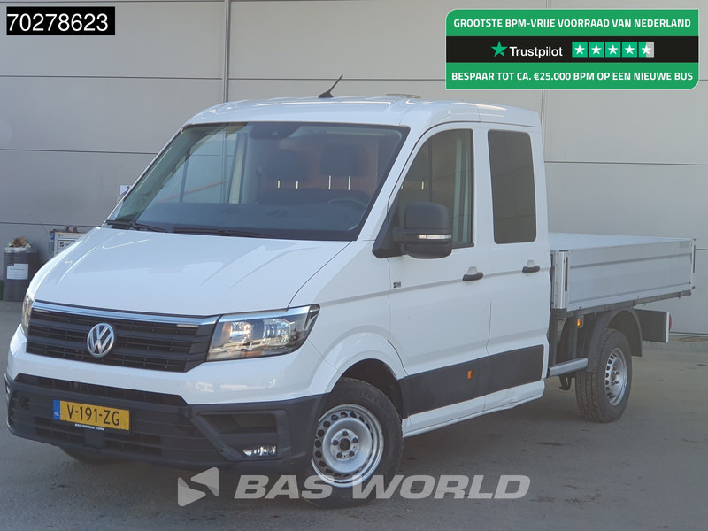 Volkswagen Crafter 102pk Open Laadbak Dubbel Cabine Trekhaak Airco Cruise Camera Euro6 Tipper Benne Kieper 2m3 Airco Dubbel cabine Trekhaak Cruise - Pritsche Transporter: das Bild 1 Volkswagen Crafter 102pk Open Laadbak Dubbel Cabine Trekhaak Airco Cruise Camera Euro6 Tipper Benne Kieper 2m3 Airco Dubbel cabine Trekhaak Cruise - Pritsche Transporter: das Bild 1