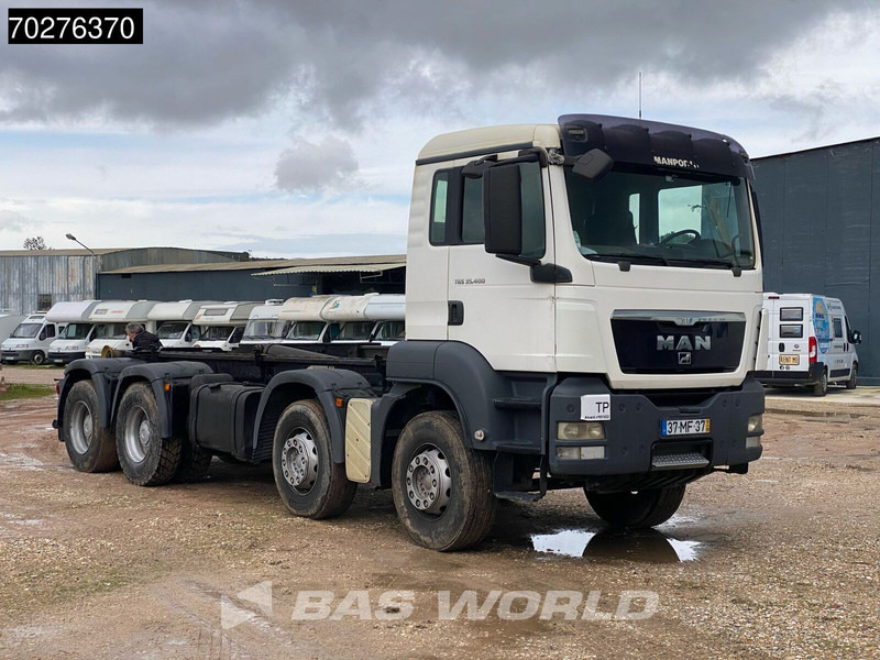 MAN TGS 35.400 8X4 Manual Retarder Big-Axle Steelsuspension Euro 5 - Abrollkipper: das Bild 3 MAN TGS 35.400 8X4 Manual Retarder Big-Axle Steelsuspension Euro 5 - Abrollkipper: das Bild 3
