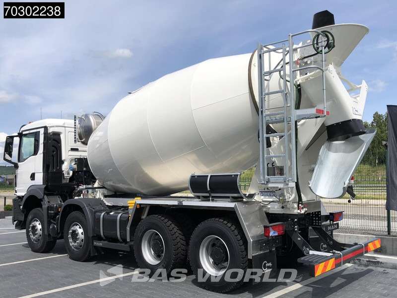 MAN TGS 41.400 8X4 10m3 FML mixer Steelsuspension Manual Airco EURO 2 - Fahrmischer: das Bild 2 MAN TGS 41.400 8X4 10m3 FML mixer Steelsuspension Manual Airco EURO 2 - Fahrmischer: das Bild 2