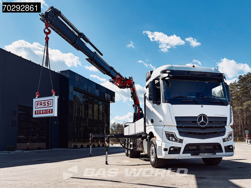 Mercedes-Benz Actros 2651 Actros 6X4 Fassi F486 Led Navi Euro 6 - Pritsche LKW, Autokran: das Bild 3 Mercedes-Benz Actros 2651 Actros 6X4 Fassi F486 Led Navi Euro 6 - Pritsche LKW, Autokran: das Bild 3