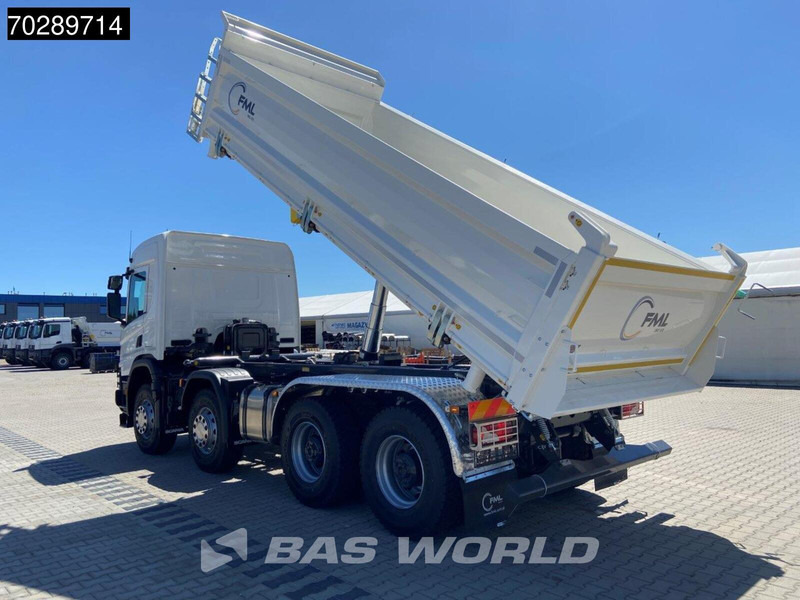 Scania P420 8X4 NEW! 13,5m3 3-way tipper Hardox450 Steel Steelsuspension Euro 6 - Kipper: das Bild 2 Scania P420 8X4 NEW! 13,5m3 3-way tipper Hardox450 Steel Steelsuspension Euro 6 - Kipper: das Bild 2