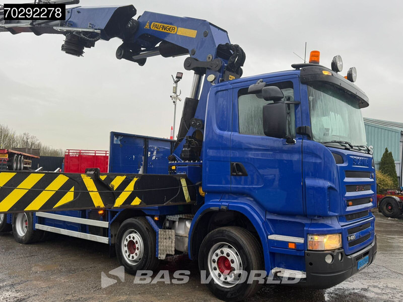 Scania R420 8X2 Palfinger PK100002 Crane Kran + PJ170 JIB Lift Axle Euro 4 - Pritsche LKW, Autokran: das Bild 5 Scania R420 8X2 Palfinger PK100002 Crane Kran + PJ170 JIB Lift Axle Euro 4 - Pritsche LKW, Autokran: das Bild 5