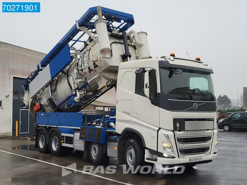 Volvo FH 500 8X4 Vacuum truck Gully Emptier 14.000ltr VEB+ Navi Euro 6 - Saug-/ Spülfahrzeug: das Bild 3 Volvo FH 500 8X4 Vacuum truck Gully Emptier 14.000ltr VEB+ Navi Euro 6 - Saug-/ Spülfahrzeug: das Bild 3