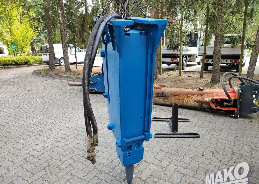Młot hydrauliczny Krupp HM600 760kg do koparki - Anbauteil für Baumaschine: das Bild 4 Młot hydrauliczny Krupp HM600 760kg do koparki - Anbauteil für Baumaschine: das Bild 4