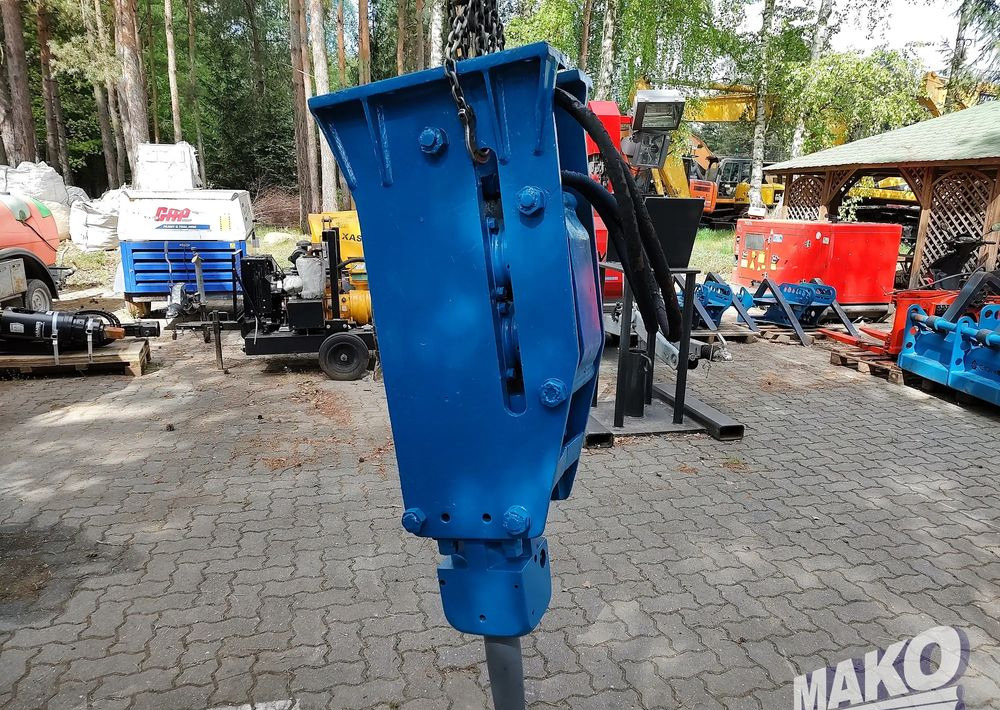 Młot hydrauliczny Krupp HM600 760kg do koparki - Anbauteil für Baumaschine: das Bild 1 Młot hydrauliczny Krupp HM600 760kg do koparki - Anbauteil für Baumaschine: das Bild 1