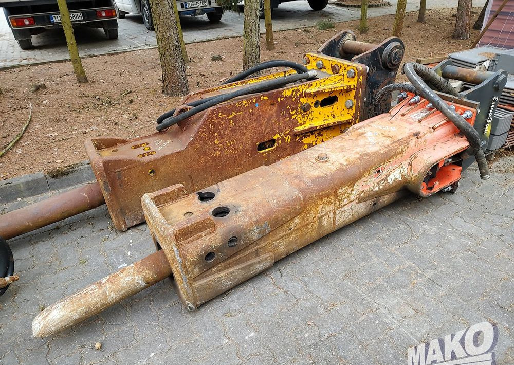 Młot hydrauliczny Rammer E68 1750kg do koparki - Anbauteil für Baumaschine: das Bild 2 Młot hydrauliczny Rammer E68 1750kg do koparki - Anbauteil für Baumaschine: das Bild 2