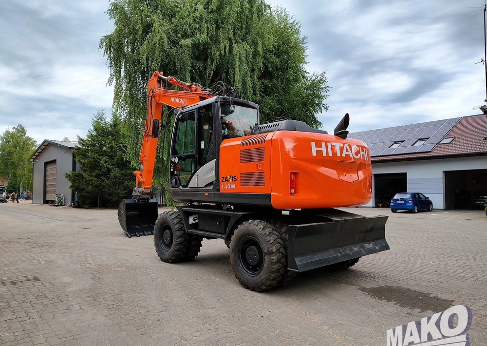 Hitachi ZX 140 - Mobilbagger: das Bild 2 Hitachi ZX 140 - Mobilbagger: das Bild 2