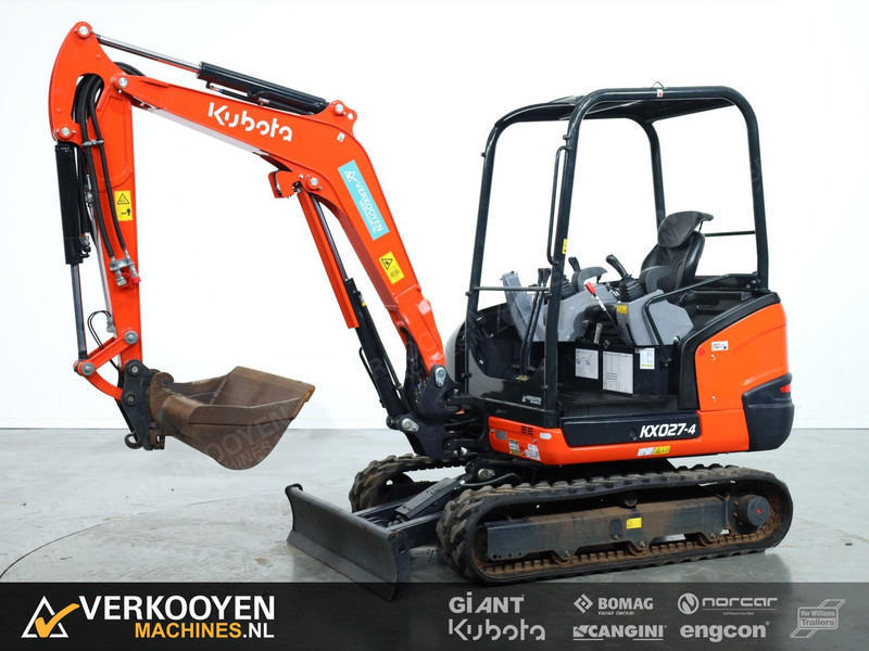 Kubota KX027-4 Hi Spec Canopy - Minibagger: das Bild 1 Kubota KX027-4 Hi Spec Canopy - Minibagger: das Bild 1