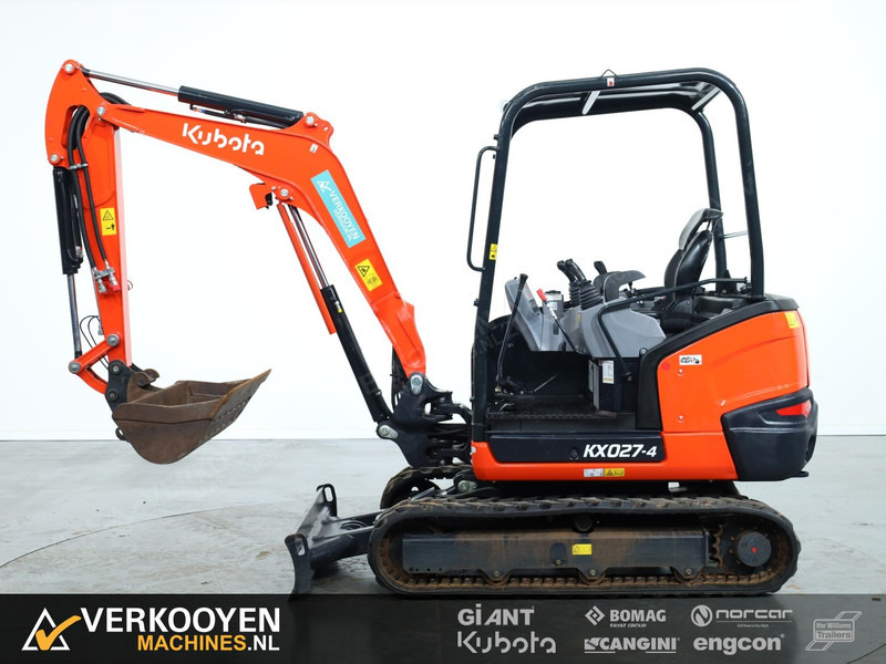 Kubota KX027-4 Hi Spec Canopy - Minibagger: das Bild 2 Kubota KX027-4 Hi Spec Canopy - Minibagger: das Bild 2