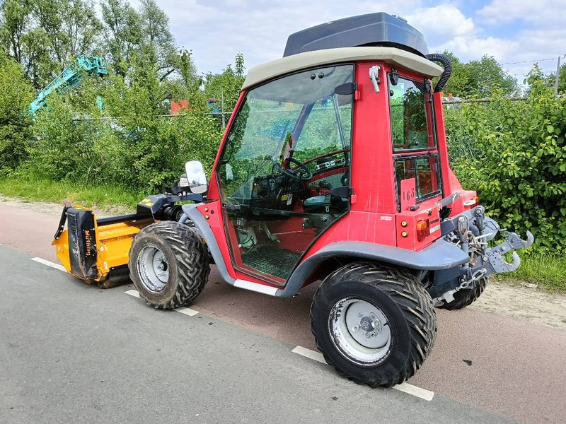 Landwirtschaftlicher Anhänger Aebi TT210 terratrac maaier mower pto front hef kubota: das Bild 11