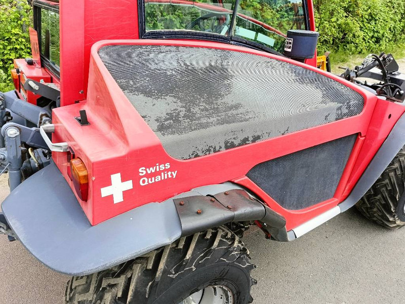 Landwirtschaftlicher Anhänger Aebi TT210 terratrac maaier mower pto front hef kubota: das Bild 19