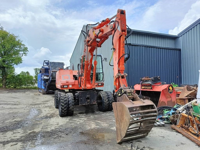 FIAT-HITACHI FH120W bandenkraan Wheel Excavator graafmachine - Mobilbagger: das Bild 3 FIAT-HITACHI FH120W bandenkraan Wheel Excavator graafmachine - Mobilbagger: das Bild 3