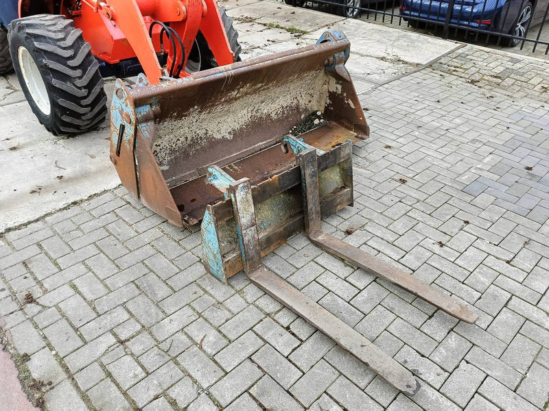 Radlader Kubota R 520 shovel wiellader loader lader met bak/vorken: das Bild 20
