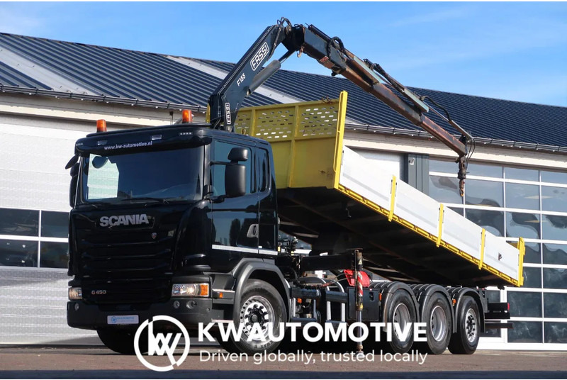 Scania G450 8X4/ FASSI 15 TON CRANE/ EURO 6/ FULL AIR - Autokran: das Bild 1 Scania G450 8X4/ FASSI 15 TON CRANE/ EURO 6/ FULL AIR - Autokran: das Bild 1
