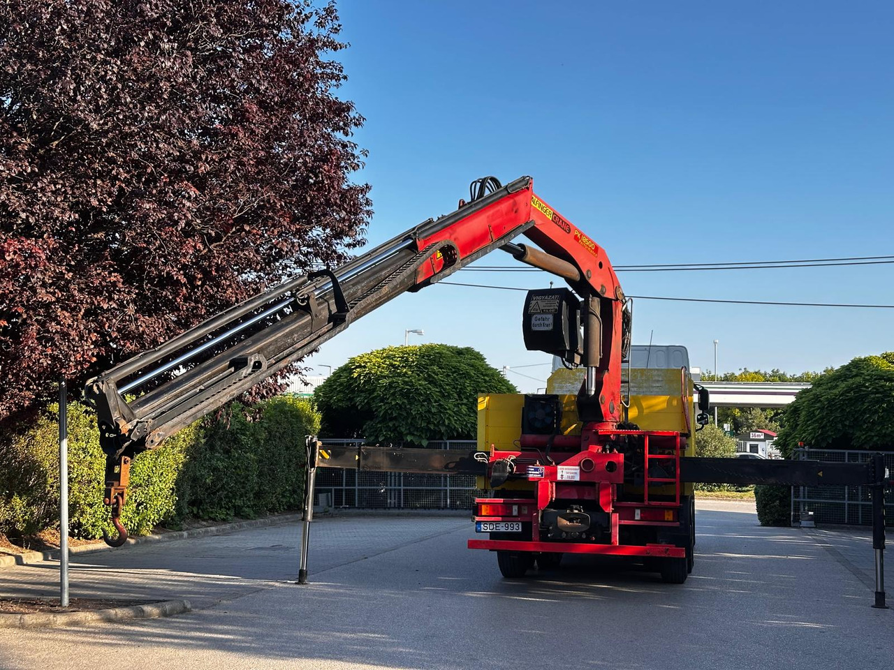 DAF Xf 105.410 Manual 6x2 Palfinger Pk18500 EXCELENT - Autokran: das Bild 4 DAF Xf 105.410 Manual 6x2 Palfinger Pk18500 EXCELENT - Autokran: das Bild 4