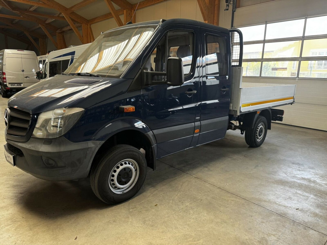 Mercedes-Benz Sprinter 313 CDI Doka 4x4 Allrad AHK 3.5t - Pritsche Transporter, Transporter mit Doppelkabine: das Bild 1 Mercedes-Benz Sprinter 313 CDI Doka 4x4 Allrad AHK 3.5t - Pritsche Transporter, Transporter mit Doppelkabine: das Bild 1