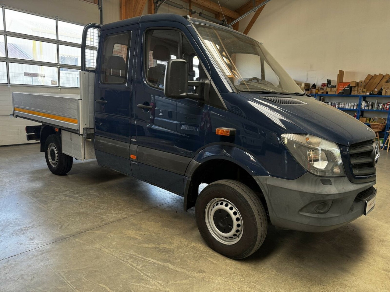 Mercedes-Benz Sprinter 313 CDI Doka 4x4 Allrad AHK 3.5t - Pritsche Transporter, Transporter mit Doppelkabine: das Bild 4 Mercedes-Benz Sprinter 313 CDI Doka 4x4 Allrad AHK 3.5t - Pritsche Transporter, Transporter mit Doppelkabine: das Bild 4