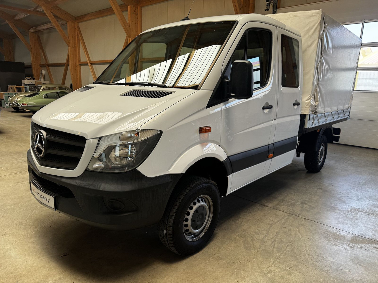 Mercedes-Benz Sprinter 316 CDI Doka 4x4 Allrad Plane - Planen Transporter, Transporter mit Doppelkabine: das Bild 4 Mercedes-Benz Sprinter 316 CDI Doka 4x4 Allrad Plane - Planen Transporter, Transporter mit Doppelkabine: das Bild 4