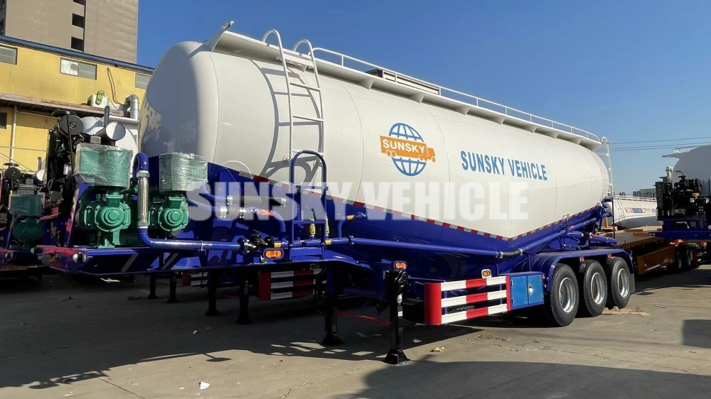 SUNSKY bulk cement trailer - Tankauflieger: das Bild 1 SUNSKY bulk cement trailer - Tankauflieger: das Bild 1