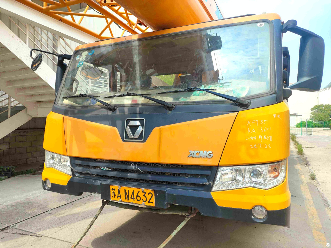 XCMG XCT55L5 55ton used 5-section truck crane price - Mobilkran: das Bild 3 XCMG XCT55L5 55ton used 5-section truck crane price - Mobilkran: das Bild 3