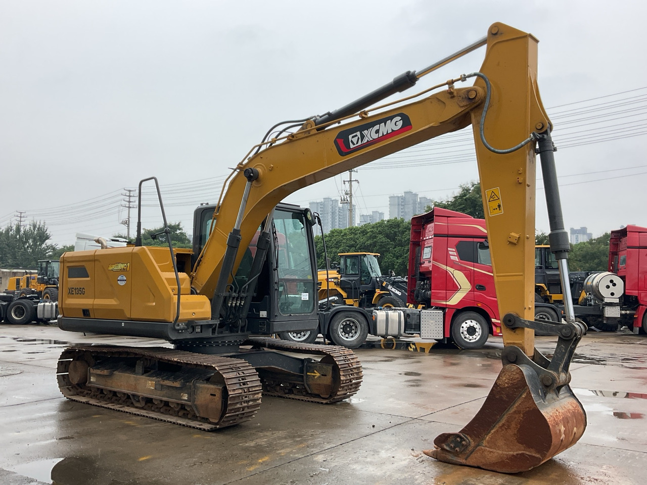 XCMG XE135G 13ton small hydraulic tracked excavator for sale - Kettenbagger: das Bild 3 XCMG XE135G 13ton small hydraulic tracked excavator for sale - Kettenbagger: das Bild 3
