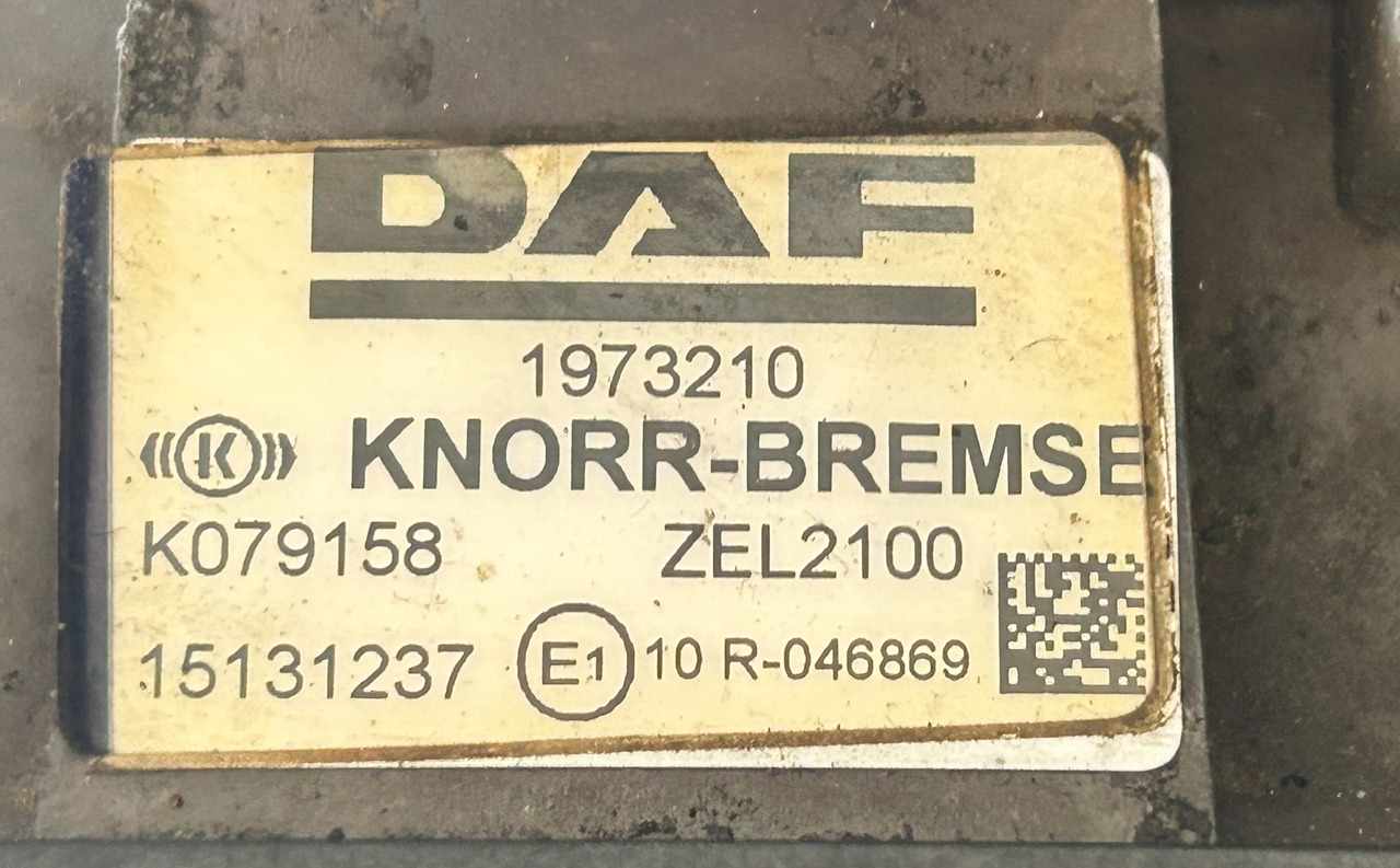 DAF CF XF 106 480 APU KIT ZEL2100 1973210 ( ELA1000 + AE6000) - Bremsventil: das Bild 4 DAF CF XF 106 480 APU KIT ZEL2100 1973210 ( ELA1000 + AE6000) - Bremsventil: das Bild 4