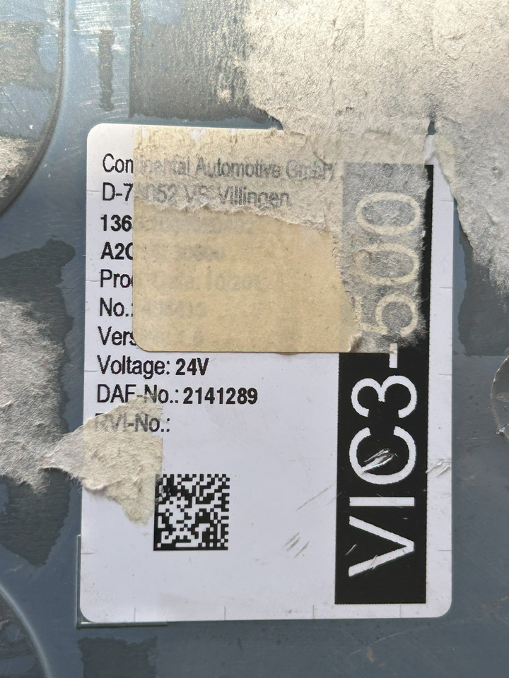 DAF XF 106 480 VIC3-500 - Steuergerät für LKW: das Bild 4 DAF XF 106 480 VIC3-500 - Steuergerät für LKW: das Bild 4