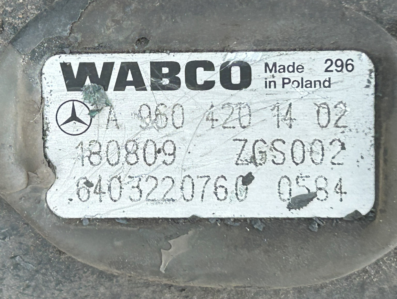 WABCO REAR BRAKE CALIPER SET MERCEDES ACTROS MP4 - Bremssattel: das Bild 5 WABCO REAR BRAKE CALIPER SET MERCEDES ACTROS MP4 - Bremssattel: das Bild 5