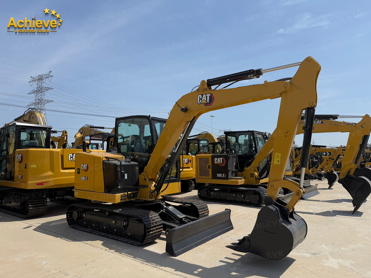 CATERPILLAR CAT®2025 306.5 Mini Hydraulic Excavator UD 0.25 m³ 36.5/2400 kw/rpm C2.4T 105 L【ACHIEVE】 TOP CONDITION!!! - Kettenbagger: das Bild 1 CATERPILLAR CAT®2025 306.5 Mini Hydraulic Excavator UD 0.25 m³ 36.5/2400 kw/rpm C2.4T 105 L【ACHIEVE】 TOP CONDITION!!! - Kettenbagger: das Bild 1