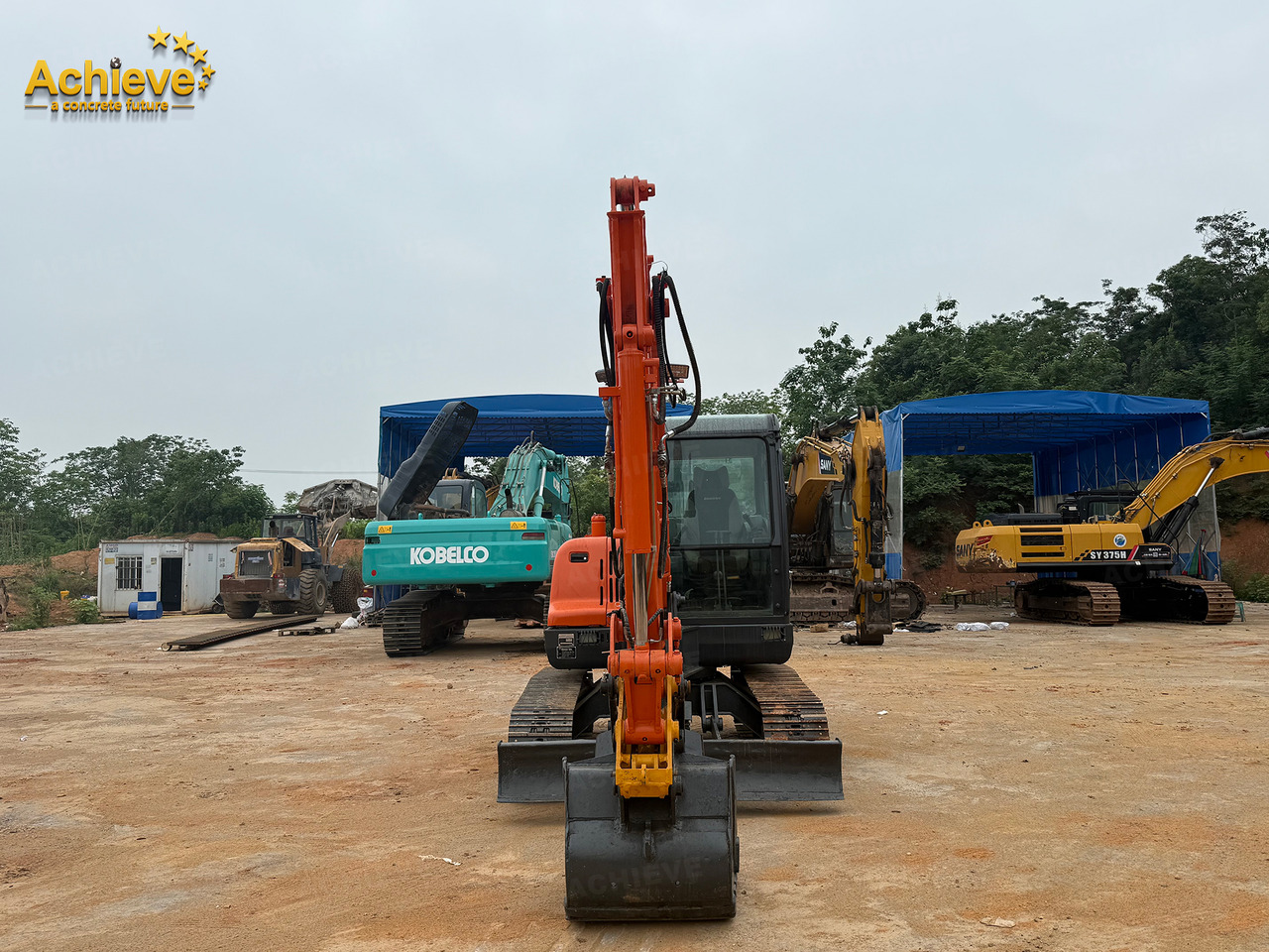 DOOSAN Diwanlun DX60-9 Excavator 38.9(52.1)/2100kW(HP) / rpm D24C 0.23m3 5700kg 4.2+2.8Ton 【ACHIEVE】 TOP CONDITION!!! - Kettenbagger: das Bild 3 DOOSAN Diwanlun DX60-9 Excavator 38.9(52.1)/2100kW(HP) / rpm D24C 0.23m3 5700kg 4.2+2.8Ton 【ACHIEVE】 TOP CONDITION!!! - Kettenbagger: das Bild 3