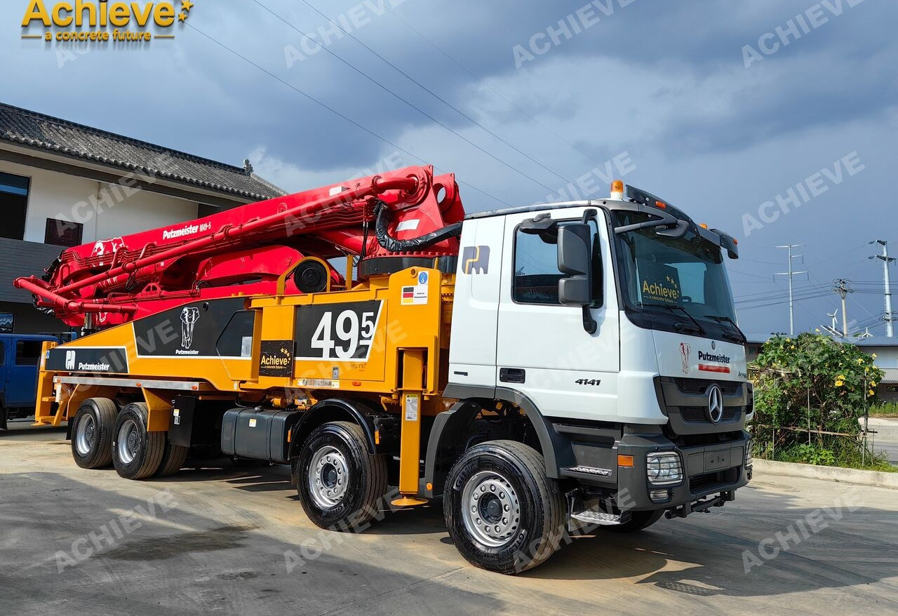 PUTZMEISTER Mercedes-Benz 4141 Putzmeister 49.5M 【ACHIEVE】TOP CONDITION!!! - Betonpumpe: das Bild 1 PUTZMEISTER Mercedes-Benz 4141 Putzmeister 49.5M 【ACHIEVE】TOP CONDITION!!! - Betonpumpe: das Bild 1