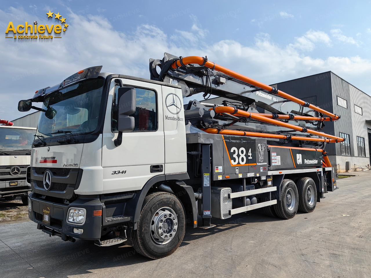 PUTZMEISTER PUTZMEISTER M38-4Z 2013 HOT SALE Mercedes-Benz【ACHIEVE】TOP CONDITION!!! - Betonpumpe: das Bild 3 PUTZMEISTER PUTZMEISTER M38-4Z 2013 HOT SALE Mercedes-Benz【ACHIEVE】TOP CONDITION!!! - Betonpumpe: das Bild 3