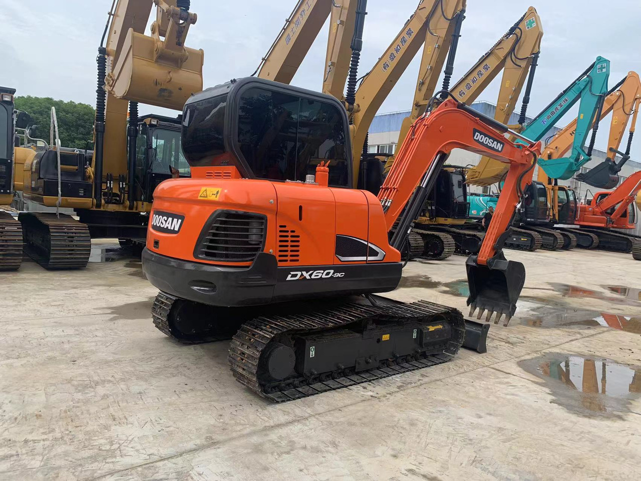 Doosan Used Doosan DX60 Mini Excavator – 6 Ton, 53 HP, 0.21m³ Bucket, Yanmar Engine - Kettenbagger: das Bild 5 Doosan Used Doosan DX60 Mini Excavator – 6 Ton, 53 HP, 0.21m³ Bucket, Yanmar Engine - Kettenbagger: das Bild 5