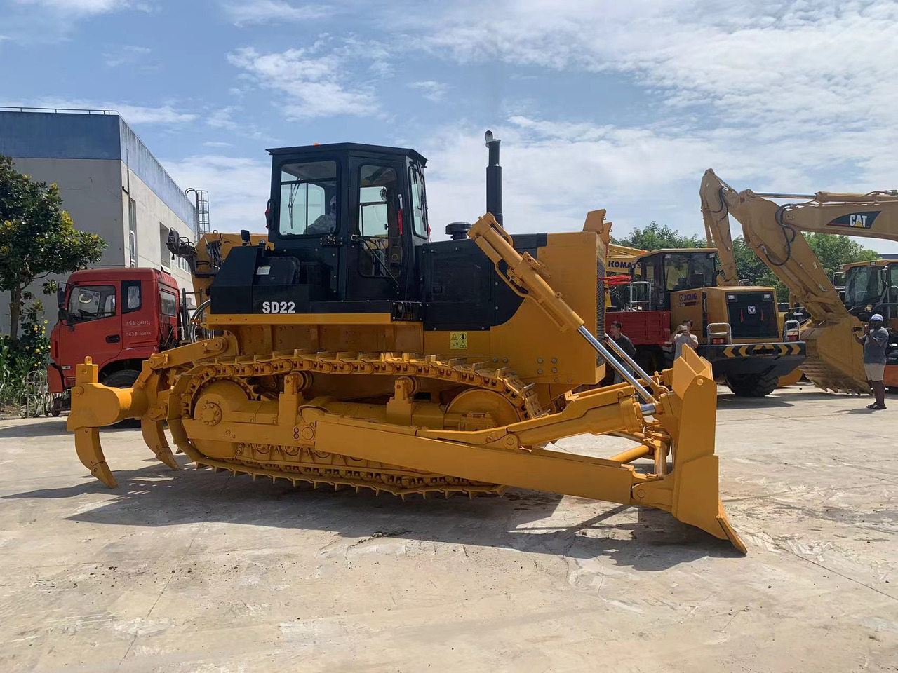 SHANTUI Bulldozer SD22, SD32 Secondhand Tracked Tactor - Bulldozer: das Bild 5 SHANTUI Bulldozer SD22, SD32 Secondhand Tracked Tactor - Bulldozer: das Bild 5