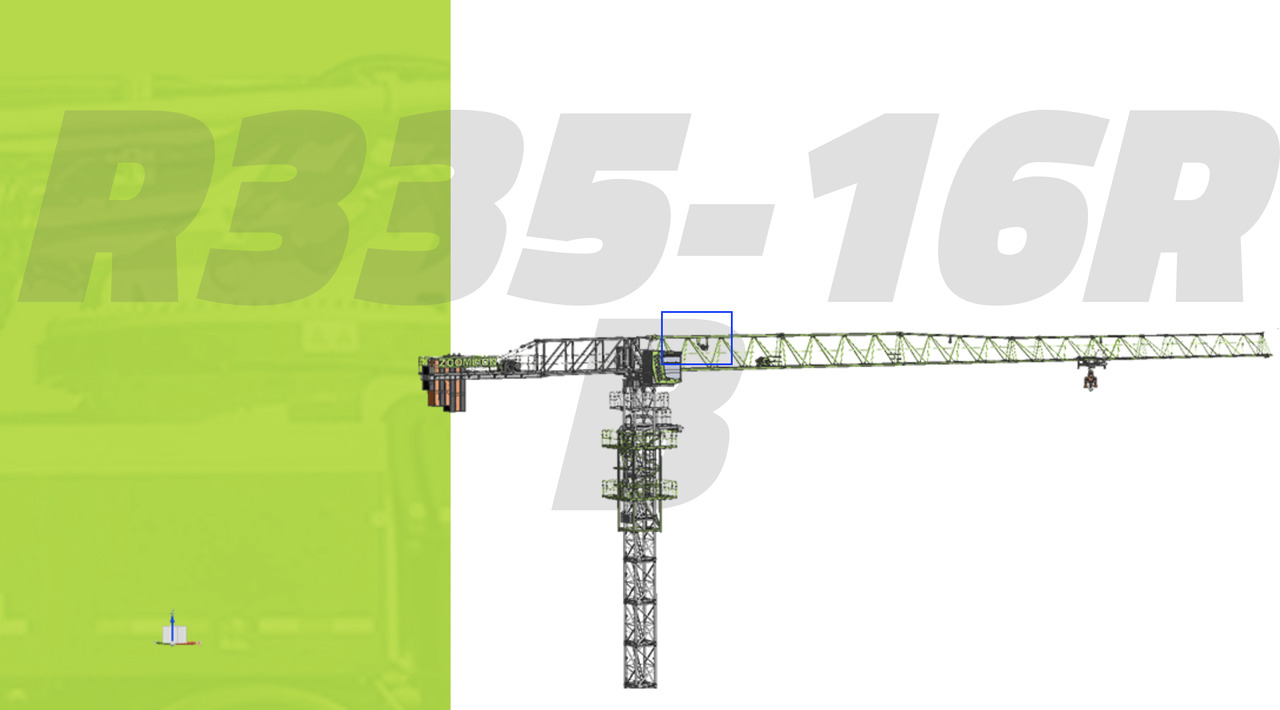 ZOOMLION R335.16RB - Turmkran: das Bild 1 ZOOMLION R335.16RB - Turmkran: das Bild 1