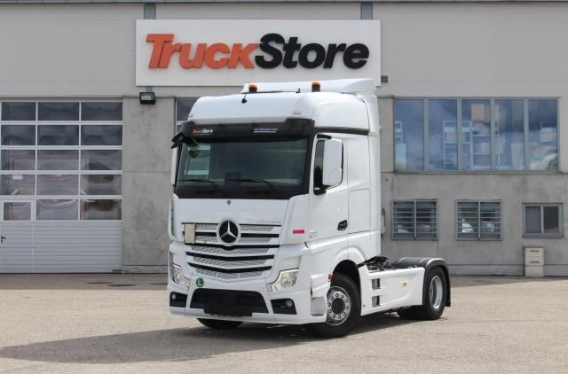 Sattelzugmaschine Mercedes-Benz Actros 1851 LS Distronic PPC Spur-Ass Totwinkel: das Bild 1