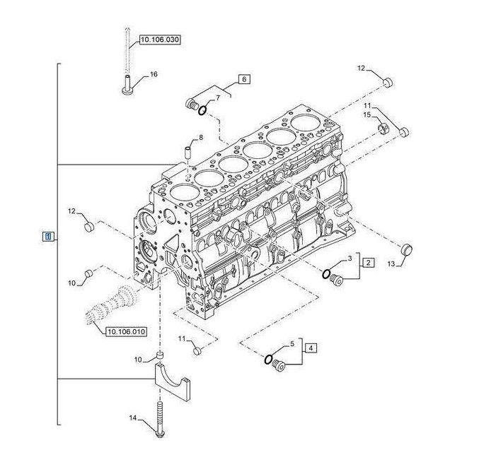 IVECO FPT F4HFE613Y Cylinder Block 504388602 - Zylinderblock für Traktor: das Bild 1 IVECO FPT F4HFE613Y Cylinder Block 504388602 - Zylinderblock für Traktor: das Bild 1
