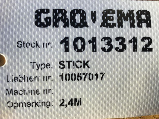 Liebherr Stick 2,4 M - Anbauteil: das Bild 5 Liebherr Stick 2,4 M - Anbauteil: das Bild 5